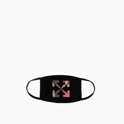 Shop Off-white Caravaggio Face Mask Omrg001r21jer003 In 1025