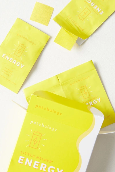 Shop Patchology Little Helper Energy Supplement Strips In Yellow