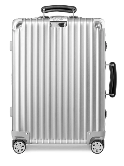 Shop Rimowa Classic Cabin Case In Silver