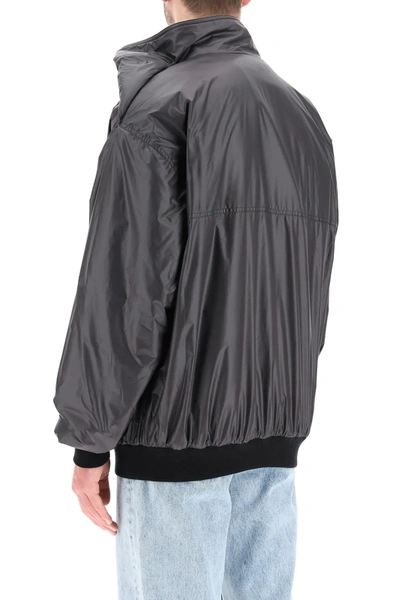 Shop Y/project Water-repellent Jacket In Black,light Blue