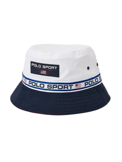 Shop Polo Ralph Lauren Freestyle Bucket Hat In White