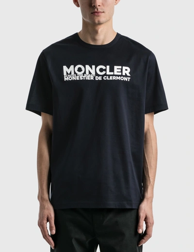 Shop Moncler Love Summer T-shirt In White