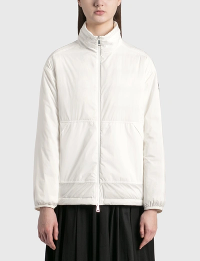 Shop Moncler Menchib Down Jacket In White