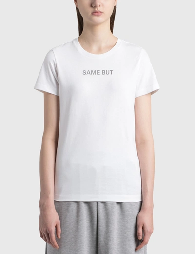 Shop Moncler Same But Different T-shirt In White