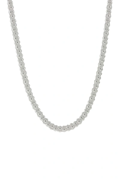 Best Silver Inc. Sterling Silver Coreana Chain 24" Necklace In Silver