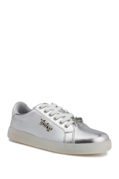 Shop Juicy Couture Connect Fashion Sneaker In Silver