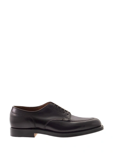 Shop Alden Shoe Company Norwegian Front Blucher With Handsewn Vamp & Toe Seam In Color 8