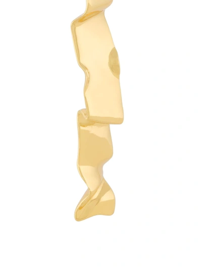 Coup De Coeur Wave Drop Earrings In Gold
