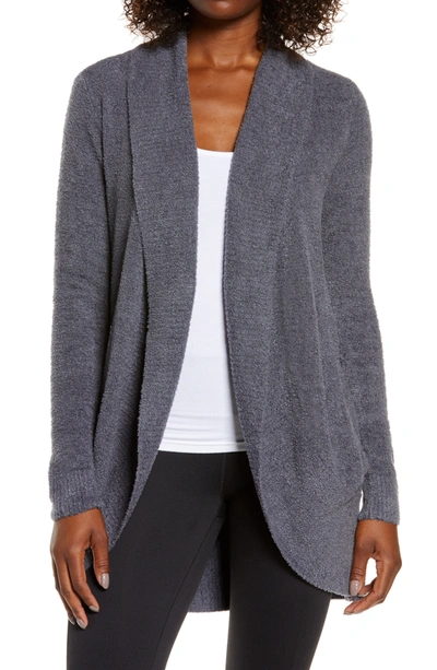 Shop Barefoot Dreams Cozychic Lite® Circle Cardigan In Pacific Blue