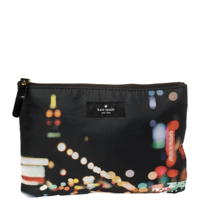 Pre-owned Kate Spade Multicolor Nylon Zipped Pouch