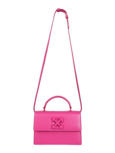 Shop Off-white Jitney 1.4 Bag In Fucsia