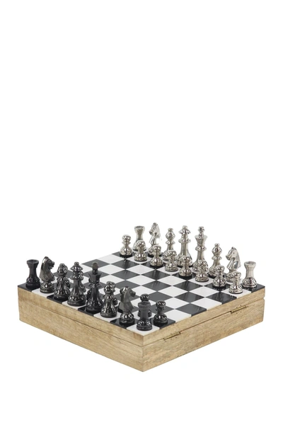 Shop Willow Row Traditional Wood Chess Game Set In Multi
