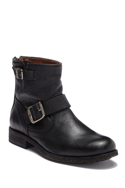 Shop Frye Tyler Engineer Leather Boot In Black