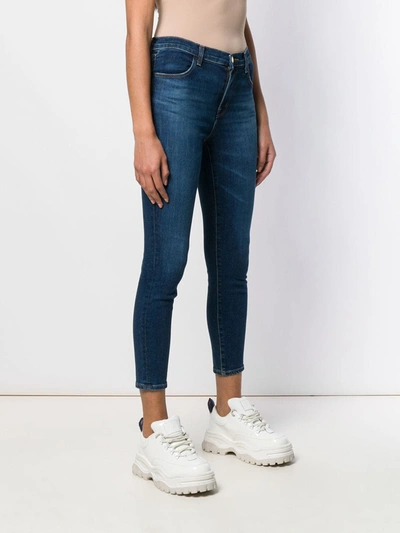 Shop J Brand Alana Skinny Jeans In Blue