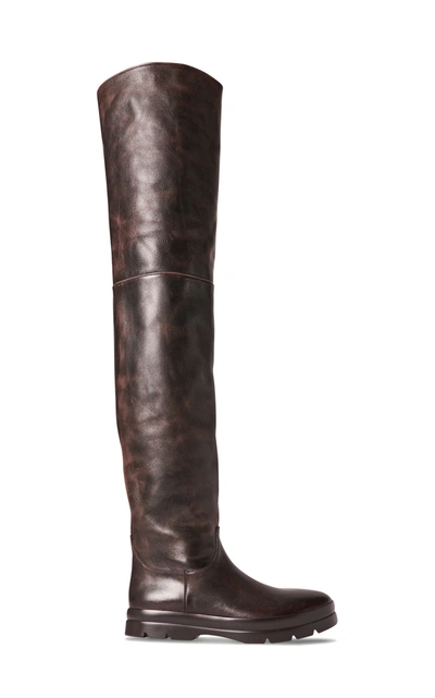 Shop The Row Billie High Boot In Brown