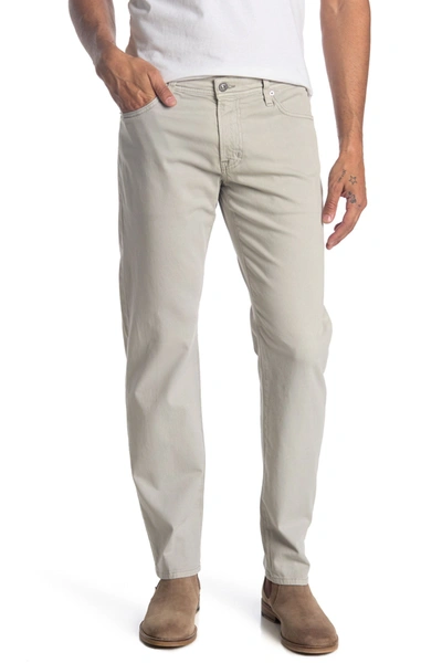 Shop Ag Graduate Tailored Jeans In Sulfur Pebble B