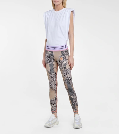 Adidas By Stella Mccartney Future Playground Banded-waist Floral