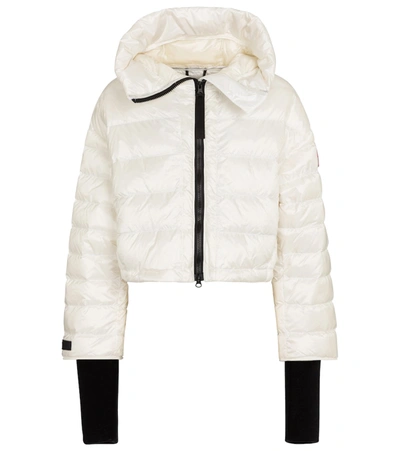 Canada Goose X Angel Chen Serdang Cropped Puffer Jacket In White | ModeSens