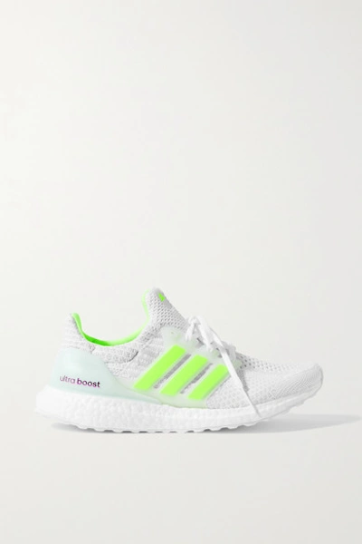 Shop Adidas Originals Ultraboost 5 Dna Rubber-trimmed Primeblue Sneakers In White