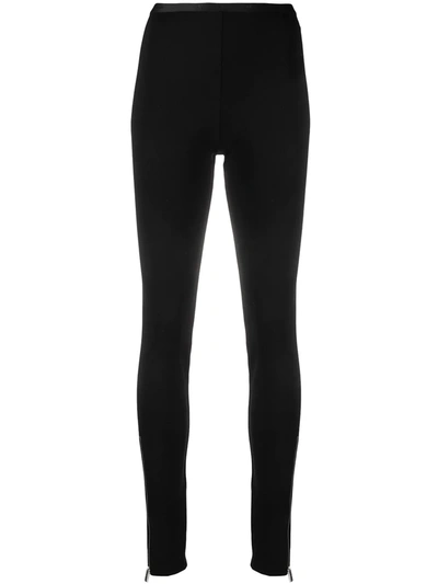 Shop Alyx Logo-waistband Leggings In Black