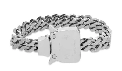 Shop Alyx Cubix Mini Bracelet In Grey