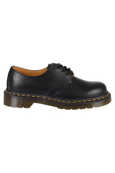 Shop Dr. Martens' Laced Shoes In Blk Nero