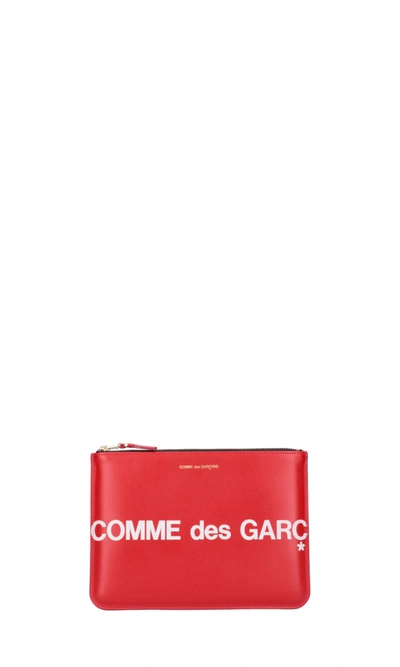 Shop Comme Des Garçons Wallet In Red