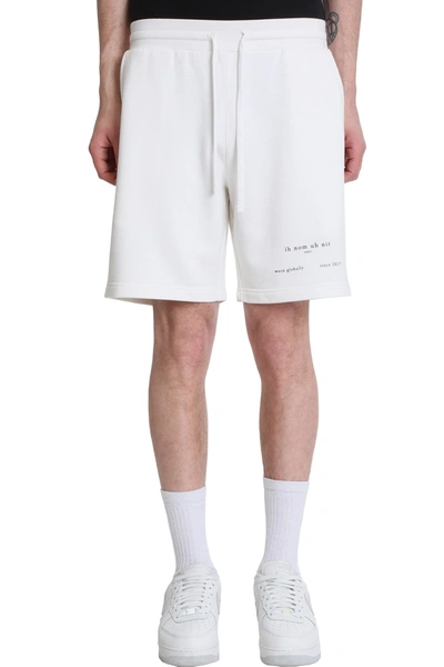 Shop Ih Nom Uh Nit Shorts In White Cotton