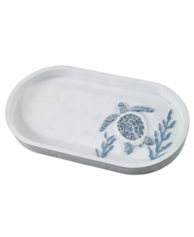 Shop Avanti Caicos Sea Turtles Resin Bathroom Tray In Multi