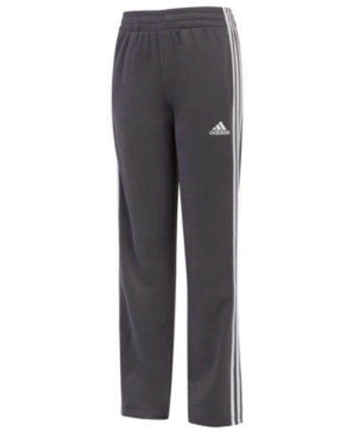 Shop Adidas Originals Toddler And Little Boys Iconic Tricot Pants In Dark Gray
