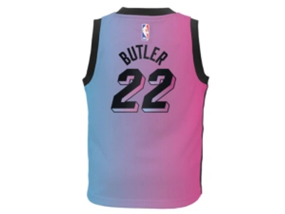 Nike Basketball NBA Miami Heat Swingman jersey in pink/blue