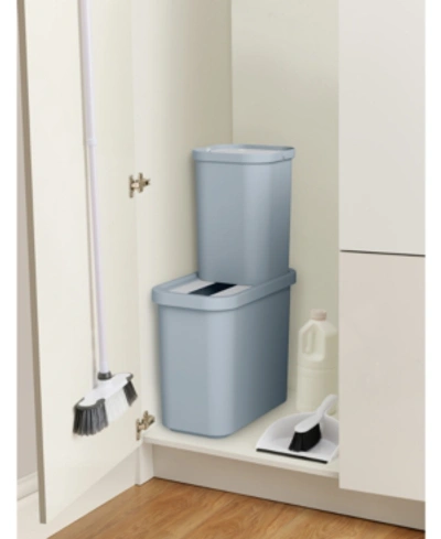 Shop Joseph Joseph Gorecycle 46-liter Recycling Collector & Caddy Set In Grey