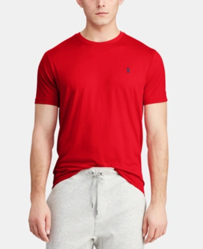 Shop Polo Ralph Lauren Men's Performance Jersey T-shirt In Rl 2000 Red