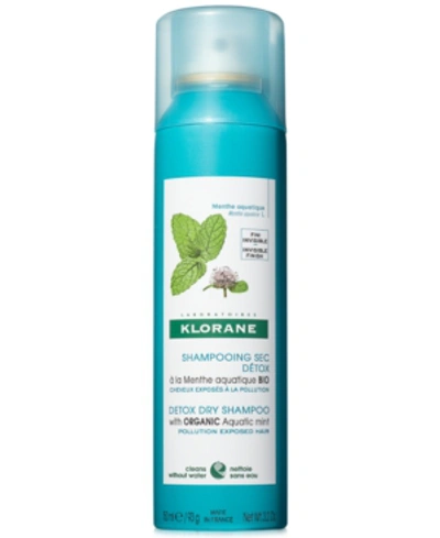 Shop Klorane Detox Dry Shampoo With Organic Aquatic Mint, 3.2-oz.