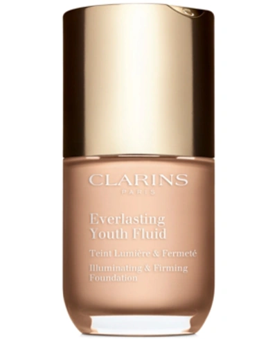 Shop Clarins Everlasting Youth Fluid Foundation, 30 ml In 100c