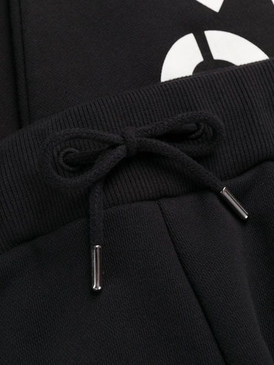Shop Kenzo Logo Cotton Joggers In Black