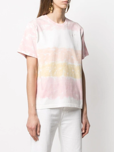 Shop See By Chloé Striped Cotton T-shirt In Multicolor