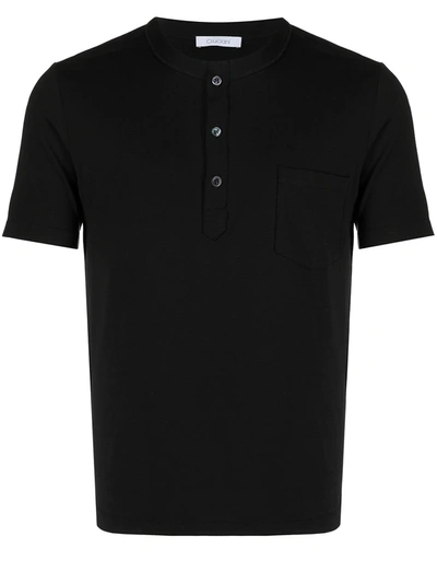 Shop Cruciani Crew-neck Fitted T-shirt In Black