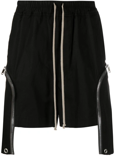 Shop Rick Owens Phlegethon Bauhaus Shorts In Black