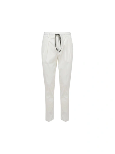 Shop Gabriele Pasini Pants In Off White