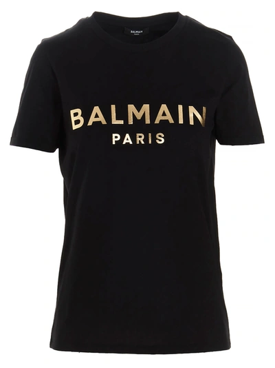 Shop Balmain T-shirt In Black