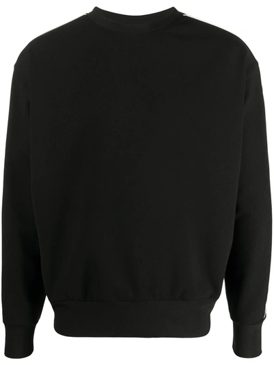 Shop Alchemy Piped Trim Sweartshirt In Black