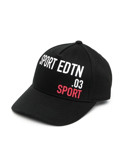 Shop Dsquared2 Sport Baseball Cap In Black