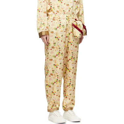 Shop Doublet Beige Packable Pajama Lounge Pants