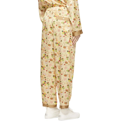 Shop Doublet Beige Packable Pajama Lounge Pants