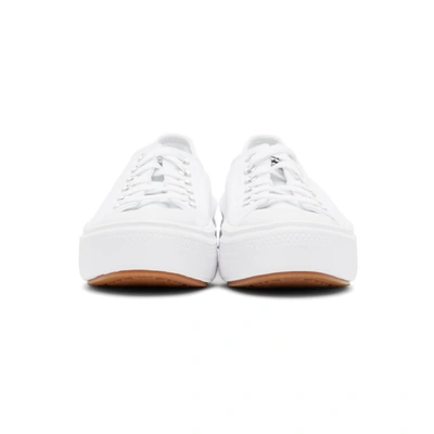Shop Converse White Chuck Taylor All Star Move Ox Sneakers In White/white