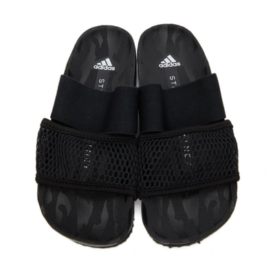 Shop Adidas By Stella Mccartney Black Lette Sandals