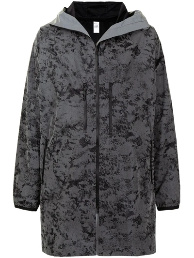 Shop Y-3 Cover Distressed Reflective Jacket In Grey