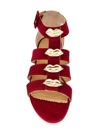 Shop Charlotte Olympia 'one More Kiss' Sandals