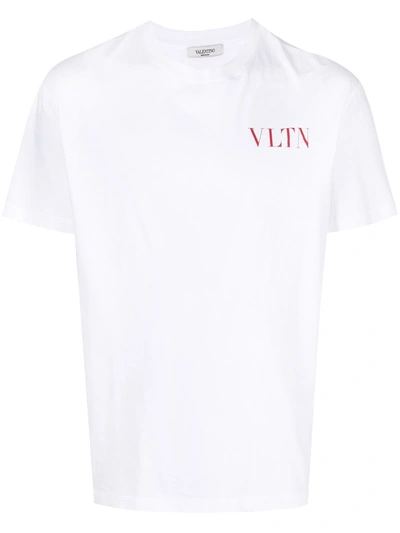 Shop Valentino T-shirt Logo In White